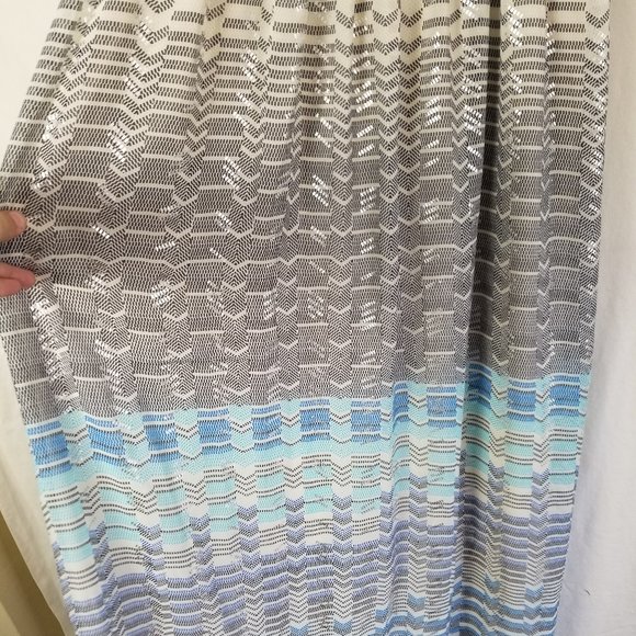 Lily Rose maxi striped sleeveless dress size M (217) - Picture 4 of 9